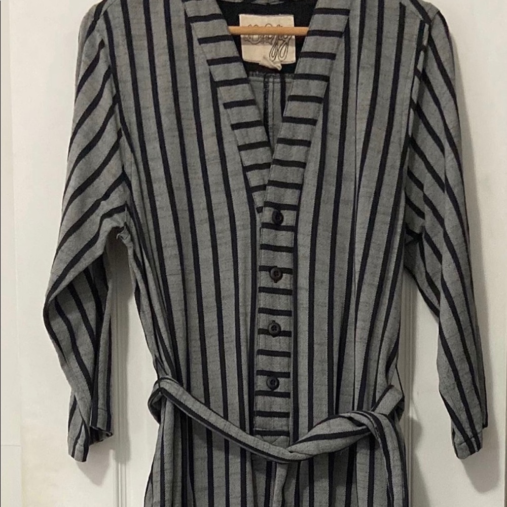 Ace & Jig “Stella” v-neck jumpsuit in “Concrete”